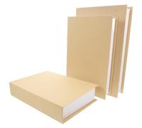 HOMOCONO 3pièces Faux Décoratifs Imitation pour Décoration De Maison Étagère Et Table Basse Ornement Faux Modèle Couleur Unie