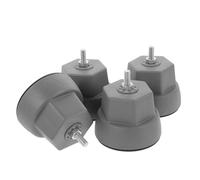 HOMOCONO 4 Pcs Patins de Lave-linge Anti-vibrations Étagère de Rangement pour Lave-linge et Sèche-linge