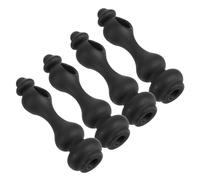 HOMOCONO 4 Pièces Accessoires de Railing Élégant pour Cabinet à Vin de Connecteurs de Poteau pour Mobilier Intérieur Fittings Durables Faciles à Entretenir