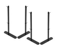 HOMOCONO 4 Pièces Support Métal pour Pegboard de Bureau Support de Table Réglable Hauteur pour Organisation de Bureau Présentoir Minimaliste pour Maison et Espace de Travail