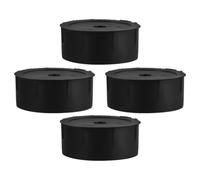HOMOCONO 4pcs Poteau à Griffer pour Chat en Plastique Noir, Remplacement Facile pour Arbres à Chat Installation DIY Sûre et Compatible Filet M8