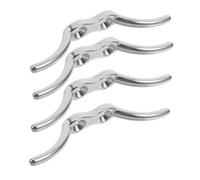 HOMOCONO 4pièces Attaches Corde pour Stores Acier Inoxydable Support De Corde De Fenêtre Fixation Sécurisée pour Rideaux Et Stores Installation Facile Et