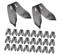 HOMOCONO 50pièces Housse De Protection pour Cintre Éponge Antidérapante pour Cintres Accessoire De Protection pour