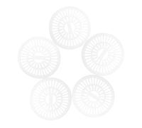 HOMOCONO 5pièces Couvercles De Sécurité Plastique Pour Capuchon De Sèche-linge Remplacement Pour Machine à Laver Et Sèche-linge