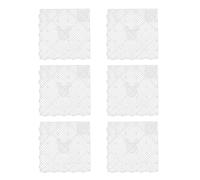 HOMOCONO 6 Pièces Plaque de Filtration à Gravier, Séparateur en Plastique | Structure à Trous Multiples, Support Renforcé sans Bavure, pour Écosystème Aquatique et Système DIY