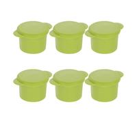 HOMOCONO 6pièces Bouchons de Vin Silicone Réutilisables Bouchons Étanches pour Bouteilles de Boissons et Résistant Couleur Candy