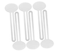 HOMOCONO 6pièces Presse-tube Dentifrice Métal Presse-tube Ajustable Outil Pratique Pour Dentifrice Cosmétiques Et Colle Anti-gaspillage