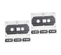 HOMOCONO 8pièces Enregistrements Audio Cassettes Vides pour Décoration Murale Créativité pour Fêtes Et Anniversaires De Enregistrement