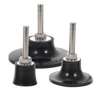 HOMOCONO Accessoire Porte-Disque de Ponçage pour Perceuse Électrique, Plateau Rotatif 3 Tailles pour Meulage et Préparation de Surface