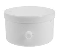 HOMOCONO Accessoire pour Sauna Blanc en Plastique Structure Ventilée et Trous D'aération, Diffuseur D'huiles Essentielles pour Remplacement Instantané, pour Thérapie Vapeur à Domicile