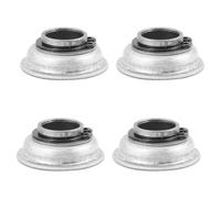 HOMOCONO Accessoires Indispensables pour Roue Frontale de Fauteuil Roulant 4 Pièces Roulements en Acier Support Stable et Facile à Entretenir pour Utilisateurs et Aidants