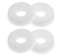 HOMOCONO Adaptateurs d'Entretoise pour Meule 2 Pièces Bagues Touret Meuler Compatibles Meuleuse d'Établi Manchons Plastiques pour Meules 7-8Mm Usage Industriel