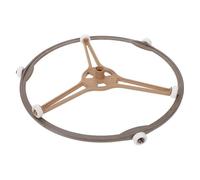 HOMOCONO Anneau de Rouleau en Fer Rond pour Plateau Tournant de Micro-ondes, Support Résistant la Corrosion Rotation sans Effort, Compatible pour Micro-ondes