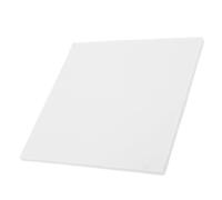 HOMOCONO Assiette Carrée en Céramique Blanche à Peindre Soi-même, Texture Délicate et Couleurs Vives, pour Décoration Maison et Loisirs Créatifs DIY
