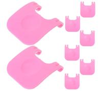 HOMOCONO Attache Cage pour Petits Animaux 8pcs en PP Résistant à l'usure, Clips de Fixation sans Perçage pour Cage de Lapin et Hamster