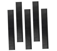 HOMOCONO Bandes De Remplacement en Caoutchouc pour Raclette à Vitre 5 Pièces 25 Cm Solide Flexible pour Nettoyage Fenêtres Et Portes De Bain Usage Domestique