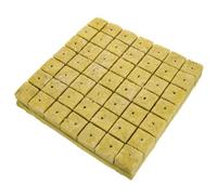 HOMOCONO Blocs de Sol Hydroponique 49 Pcs 40X40X40 MM, Pastilles de Démarrage pour Culture Hors-Sol de Fruits et Légumes, Absorption D’Eau Élevée, Adaptés la Culture en Balcon