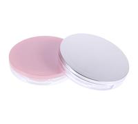 HOMOCONO Boîte à Poudre de Voyage 2 Pièces 5 G en Matériau Solide Ultra Fin Houpette pour Usage Quotidien et Coffret Makeup
