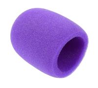 HOMOCONO Bonnette Anti-vent en Écume pour Microphone Portatif, Accessoire Polyvalent et Lavable, Housse Pratique pour Enregistrement et Ktv, Protection Épaisse et Réutilisable
