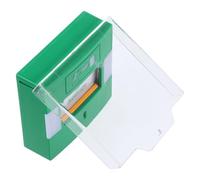 HOMOCONO Bouton Arrêt Urgence Interrupteur De Sécurité à Réinitialisation Manuelle avec Couvercle De Protection pour Utilisation Industrielle Et Commerciale