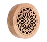HOMOCONO Brûleur De Parfum en Bois Vintage Récipient À Parfum Décoratif Porte-Parfum pour Maison Bureau Salle De Yoga