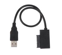HOMOCONO Câble Installation Serial Interface Adaptateur vers 2.0 USB Léger en Plastique Facile pour de et Données Disque Dur Externe Lecteur Cd-rom D'ordinateur Portable