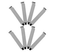 HOMOCONO Cache-Fente Pci avec Vis pour Boîtier Pc Noir en Fer, Lot de 8 Pièces, Installation Facile et Protection la Poussière pour Ordinateur de Bureau