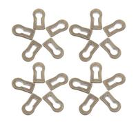 HOMOCONO Cache-serrure en Alliage de Zinc Vintage Multi-fonctionnel pour Meubles, 20 Pièces, Installation Facile, Accessoire Décoratif pour Intérieur Élégant
