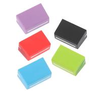 HOMOCONO Capuchons de Fader Solide et Adaptés Remplacement pour Console de Son Lot de 5 en Caoutchouc à Glissière Droite pour Équipement DJ Professionnel