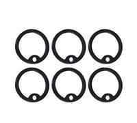 HOMOCONO Cercle du Silence en Silicone pour plaques d'identification Chien, Lot de 12 avec Protection des Bords, Ajustement précis, Accessoires pour Fournitures pour Animaux