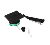 HOMOCONO Chapeau De Diplôme pour Petit Animal Accessoire Mignon pour Hamster avec Pompon Costume De Graduation pour Animaux De Compagnie Ajustable Et Léger Couleur avec Ruban