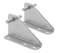 HOMOCONO Charnières de Porte de Réfrigérateur Robustes en Acier Inoxydable Argenté, Remplacement Facile 2pcs pour Congélateur et Réfrigérateur Divers Environnements