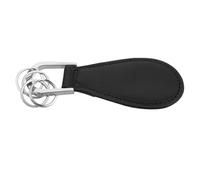 HOMOCONO Chausse-pied de Voyage en Pu Noir, Léger, Portable | Format Porte-clés, Protège la Surface, Usage Quotidien, pour Chaussures Habillées et Décontractées, Design Multifonction