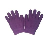 HOMOCONO Chaussettes en Gel Hydratantes Pourpre en Coton pour Adoucir et Réparer la Peau Sèche Craquelée des Mains et Pieds, Soin Spa Maison