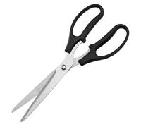 HOMOCONO Ciseaux en Acier Inoxydable Noir Multifonctionnels Cuisine Construction Solide et Pratique et Accessoires Culinaires Préparation des Viandes