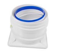 HOMOCONO Clapet Anti-retour Empêche le Refoulement Ouverture Automatique par Surpression pour ABS Hotte Cuisine Ventilation Murale