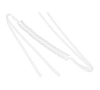 HOMOCONO Collier ras-de-cou Lolita ajustable en dentelle blanche délicate - Accessoire de costume victorien pour femme - Bijou de carnaval pour mariée ou carnaval