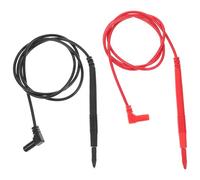 HOMOCONO Cordons pour Multimètre Pointe Fine en Cuivre et Silicone, Testeur Électrique 1000v 10a, Sonde de Test pour Professionnels