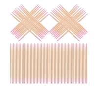 HOMOCONO Cotons-Tiges Double Embout en Bois 1500 Pièces pour Maquillage Permanent et Nail Art Nettoyage des Résidus de Colle et Soins Personnels