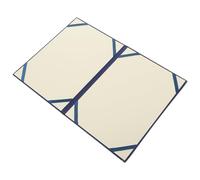 HOMOCONO Couverture de Certificat A4 Bleue Double Face 8 Angles, Porte-certificat en Papier pour Diplôme et Récompense, Couverture Décorative de Protection Format 15×21 Cm, Usage Scolaire