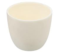 HOMOCONO Creuset Haute Résistance la Chaleur en Alumine Céramique Blanc Tasse à Fondre Polyvalente pour Laboratoire Chimie et Science des Matériaux
