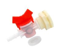 HOMOCONO Distributeur Eau Lapin Kit de Robinet Vanne à Bille, Connecteur Tuyau 5/16 et Filtre pour Abreuvoir de Cage et Exploitation Agricole