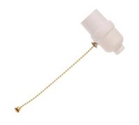 HOMOCONO Douille De Lampe à Chaînette Interrupteur Socle D'ampoule En Métal Accessoire Lumineux Pour Diy Compatible Ampoules Led Couleur Blanche 1 Pièce
