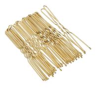 HOMOCONO Épingles à Cheveux en Métal de U 50pcs pour Femmes, Légères et Robustes, pour Chignons et Soirées Rétro