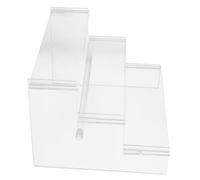HOMOCONO Étagère De Transparente Acrylique pour Et Figurines Support De Rangement Pratique à Organisateur pour Bijoux Et Accessoires Décoratifs