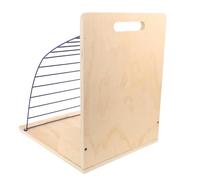 HOMOCONO Étagère en Bois de Style Américain Moderne à 12 Niveaux Compartiments Multiples pour Classer et Protéger Documents et Contrats, pour L'école Bureau à Domicile