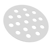 HOMOCONO Grille de Barbecue Portable en Fer 145 MM, Plaque à Charbon Ventilation Améliorée et Séparation, Accessoire pour Barbecue de Camping et Pique-Niques, Lot de 4