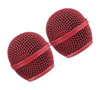 HOMOCONO Grille de Microphone et Filtrage Bruit en 2 Pièces pour Remplacement pour Studios D'enregistrement et Concerts