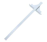 HOMOCONO Guide de Scie Circulaire Ajustable Alliage Aluminium Rail de Guidage Robuste pour Coupes Précises sur Bois et Métal Outil de Mesure pour Travaux Professionnels