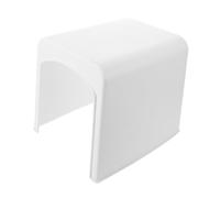 HOMOCONO Housse de Protection pour Pompe de Circulation Cache Pompe à Chaleur Extérieure Plastique Blanc Imperméable Résistant aux Intempéries à Jet Horizontale Usage Extérieur